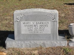Mary Viola <I>Barkley</I> Andrews Ardis 