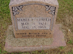 Mable Louise <I>Parker</I> Arnold 
