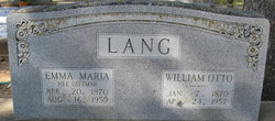 William Otto Lang 
