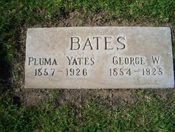 Pluma Leanora <I>Yates</I> Bates 