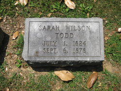 Sarah J. <I>Wilson</I> Todd 