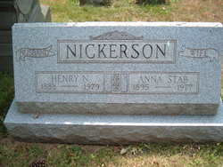 Anna Margaret <I>Stab</I> Nickerson 