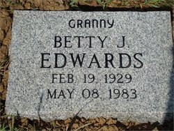 Betty J <I>Jones</I> Edwards 