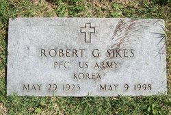 PFC Robert G. Sikes 