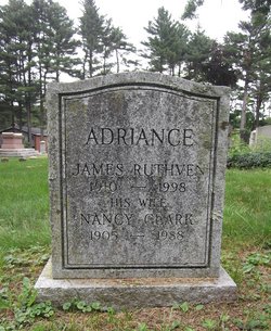 James Ruthven Adriance 