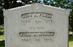 Julia A. <I>Nichols</I> Fonda 