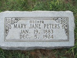 Mary Jane <I>Essary</I> Peters 