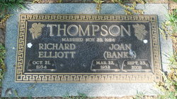 Joan <I>Banks</I> Thompson 