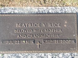 Beatrice Viola <I>Gilbert</I> Rice 
