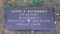 Alvin August Backmann 