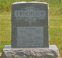 Rosa Ernestina <I>Scherf</I> Froehlich 