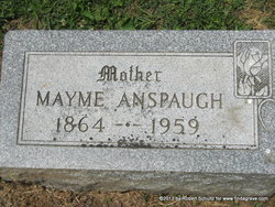 Mayme <I>McArthur</I> Anspaugh 