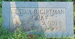 Mary Clydia <I>Boyce</I> Girtman Cox 