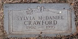 Sylvia <I>McDaniel</I> Crawford 