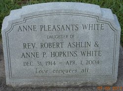Anne Pleasants White 
