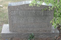 Gertrude M <I>Beshears</I> Alexander 