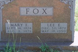 Mary Frances <I>Wilson</I> Fox 