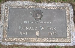 Ronald William “Ronnie” Fox 