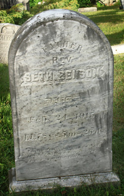 Rev Seth Benson 