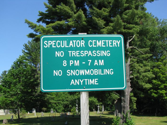 Speculator Cemetery