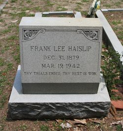 Frank Lee Haislip Sr.
