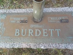 Martha Beulah <I>Cornelius</I> Burdett 