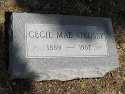 Cecil Mae <I>Glover</I> Steussy 