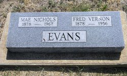 Effie “Mae” <I>Nichols</I> Evans 