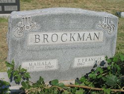 Mahala E <I>Warren</I> Brockman 