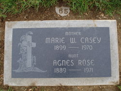 Marie W <I>Griffin</I> Casey 