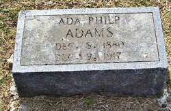 Ada <I>Philp</I> Adams 