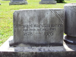Dr Howard Marshall Batson 