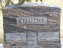 Mathilda Sophia <I>Jonsson</I> Rodine 