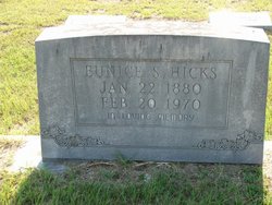 Eunice Mary <I>Simmons</I> Hicks 