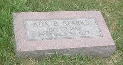 Ada Boyd <I>McKinley</I> Sparks 