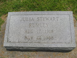 Julia Bowen <I>Stewart</I> Rumley 