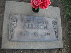 Faye Loretta <I>Young</I> Allison 