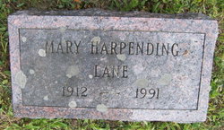 Mary <I>Harpending</I> Lane 
