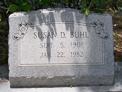 Susan Calista <I>Davis</I> Buhl 