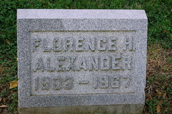 Florence <I>Harding</I> Alexander 