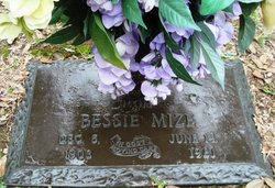 Bessie <I>Floyd</I> Mize 