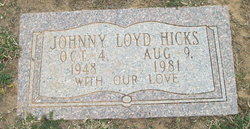 Johnny Loyd Hicks 