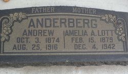 Amelia A. <I>Hansen</I> Anderberg 