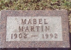 Mabel Eleanor <I>Wisch</I> Martin 