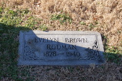 Evelyn <I>Brown</I> Rodman 