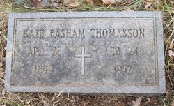Kate <I>Basham</I> Thomasson 