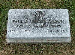 Private Paul B. Christianson 