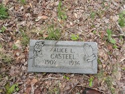 Alice Lee <I>Hall</I> Casteel 
