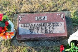 Lillian Grace <I>Hanley</I> Sutton 