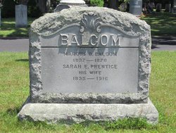 Sarah Elizabeth <I>Prentice</I> Balcom 